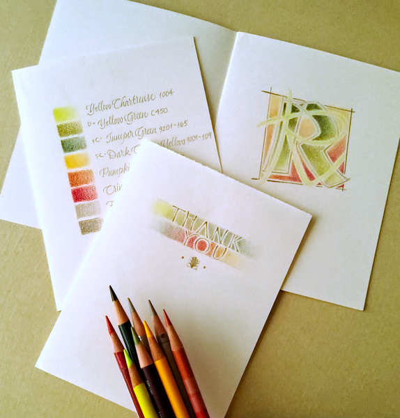 Colored Pencil & Lettering