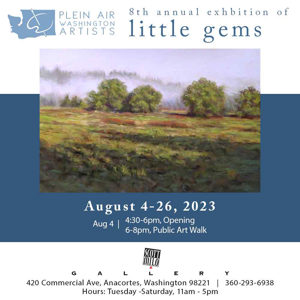 PAWA Little Gems Exhibit Morning Meadow by Kristen Doty